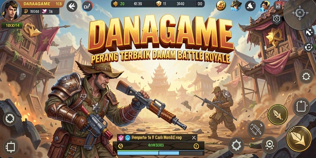 Gameplay seru dan intens dari DANAGAME dalam Battle Royale.