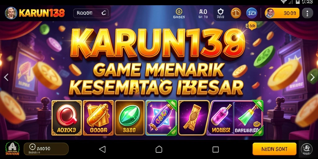 Tampilan gameplay Slot yang menarik dari KARUN138.