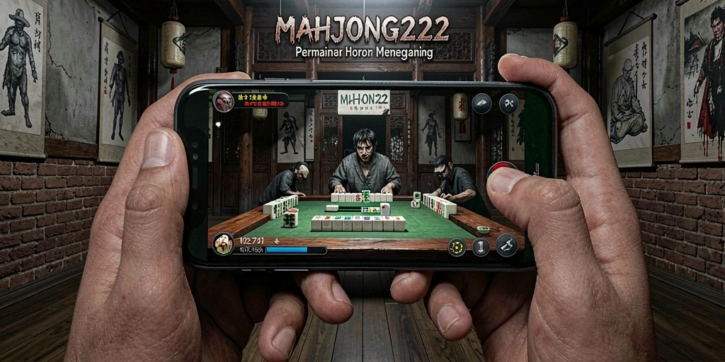 Screenshot menampilkan gameplay menegangkan di MAHJONG222.