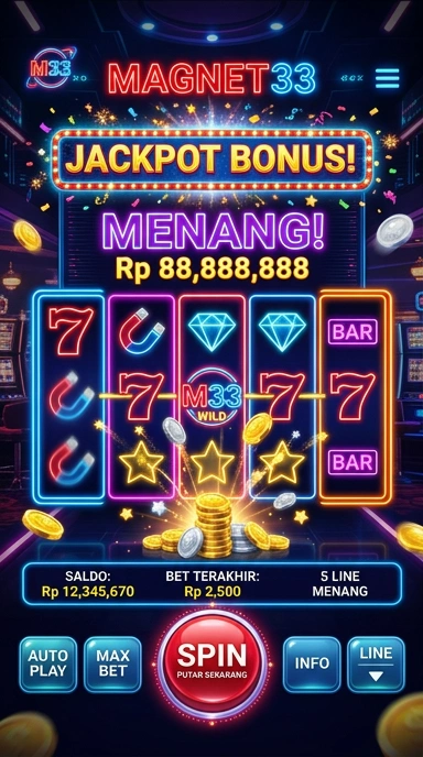 Screenshot menunjukkan tampilan antarmuka aplikasi magnet33 yang intuitif.